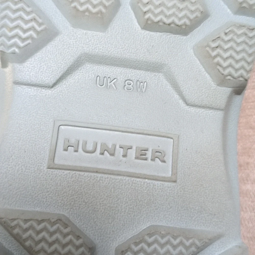 Hunter Bloom Algae Foam Sandals In Sweet Gale Green Size 8